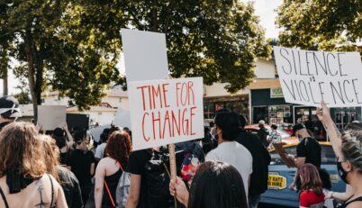 Demonstratie Straatvisie