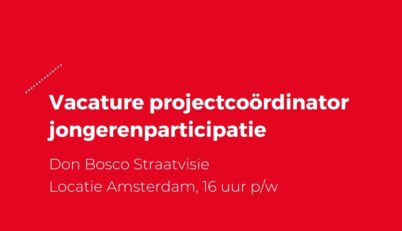 Vacature DB Straatvisie