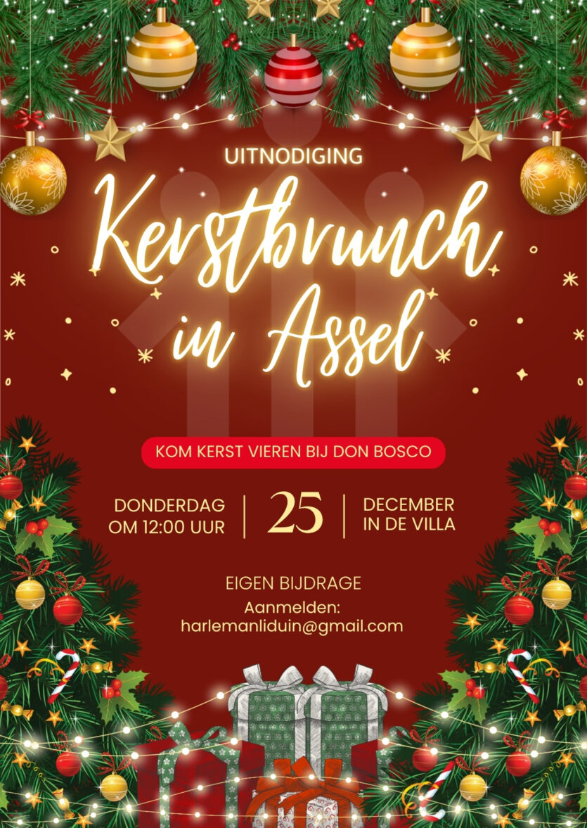 Kerst uitnodiging Assel