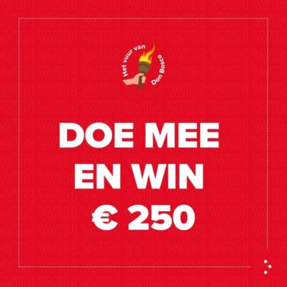 Op 31 januari vieren we het Don Boscofeest! Tijd om een unieke & creatieve uitdaging de wereld in te sturen. Doe mee met jouw Don Bosco-organisatie of -vrienden en win tot € 250! Meer informatie vind je hier: www.donbosco.nl/het-vuur-van-don-bosco-2025

#donboscofeest #vuurvandonbosco #wedstrijd